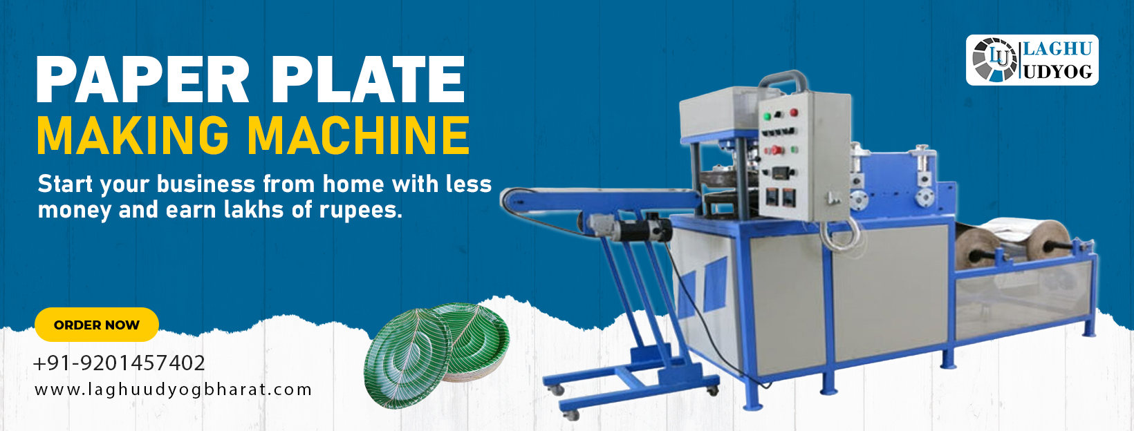 paper plate making machine